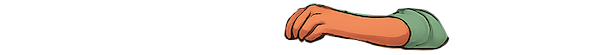typing hand 0