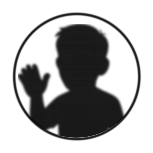 Elliottprogrammer character inside circle, waving hand